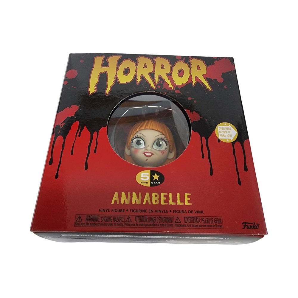 Funko‎ 5 Star Horror Annabelle Vinyl Figure The Conjuring Doll with Accessory